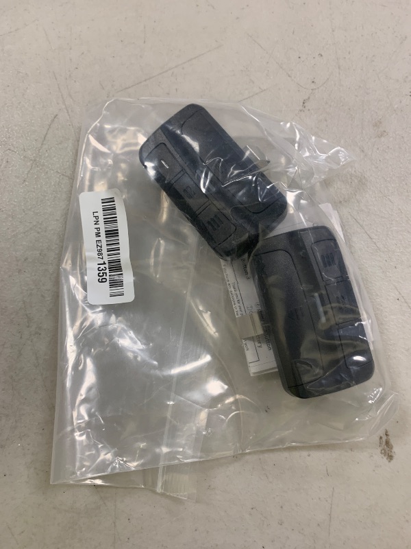 Photo 1 of Universal Garage Door Opener Remote Compatible with LiftMaster Chamberlain Genie Craftsman Linear Wayne Dalton Overhead Garage Door Opener has Learn Button or Dip Switch (2 Pack)