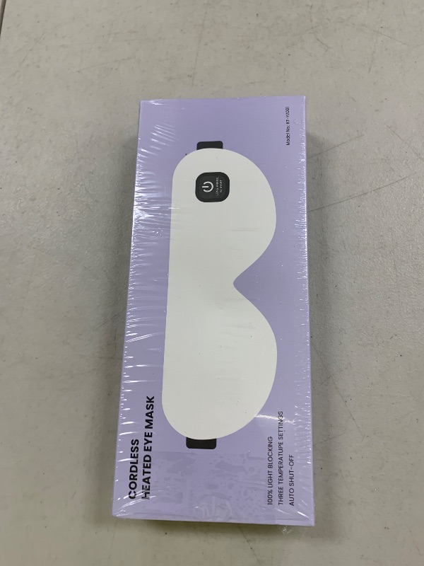Photo 1 of Heated Eye Mask - Cordless Eye Mask for Dry Eyes, Eye Relief, Improved Sleep, Washable Eye Heating pad for Travel and with Replaceable Shell
