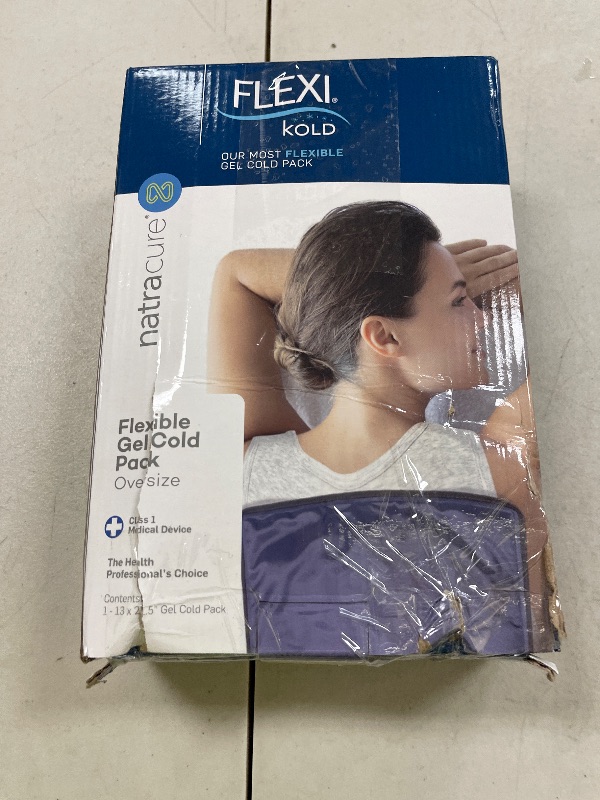 Photo 1 of FlexiKold Extra Large Gel Soft Flexible Ice Pack for Injuries – Ice Compress, Ice Pad, & Flat Ice Wrap for Post Surgery for Injuries of Shoulder, HIPS & Full Back – XL – Oversize 13” x 21.5”