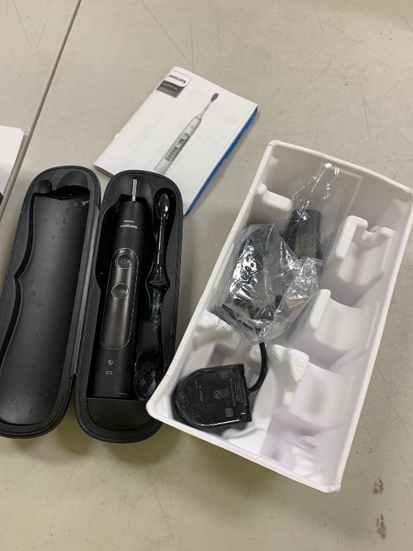 Photo 1 of Philips Sonicare ExpertClean 7500 Black, Rechargeable Electric Power Toothbrush, HX9690/05