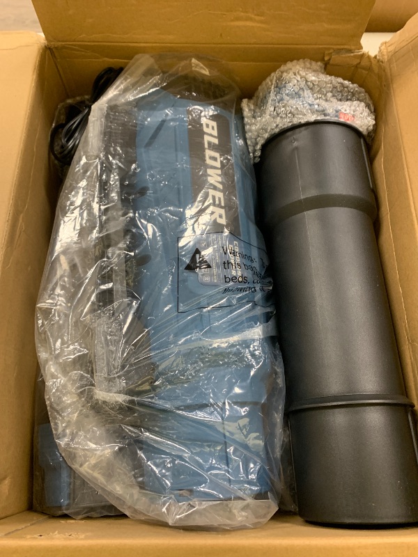 Photo 1 of Leaf Blower Cordless (Upgraded) - 630CFM/160MPH, 21V Powerful Electric Cordless Leaf Blower with 2 x 4.0Ah Batteries and Charger, Battery Powered Leaf Blowers for Lawn Care, Patio, Yard, Dust, Snow