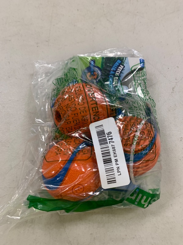 Photo 1 of Chuckit! Dog Balls - Interactive Dog Toys, High-Bounce Fetch Ball, Floating Ultra and Rugged Balls, Durable - Size Medium, 2.5-inch Diameter, Set of 3