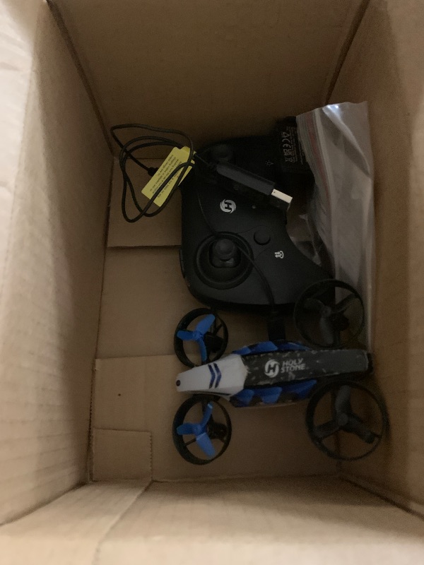 Photo 1 of Holy Stone HS210T Drones for Kids, 2 IN1 MINI Indoor Drone with Land & Fly Mode, Four Posture Deformations RC Quadcopter with 3D Flip, Auto Hovering, Christmas Birthday Toy Gift for Boys and Girls