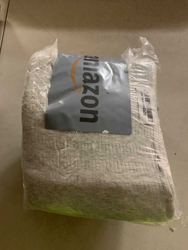 Photo 1 of 5 STARS UNITED Knee Pillow for Side Sleepers - Hip Pain Relief, Memory Foam Leg Cushion for Side Sleeping - Between Legs Pillow for Sciatica & Lower Back Pain, Gray Cotton Cover