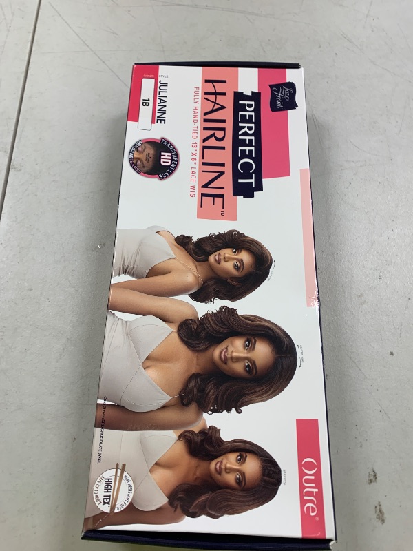 Photo 1 of Outre Lace Front Wig - Perfect Hair Line 13X4 - Imani (OFF BLACK 1B)