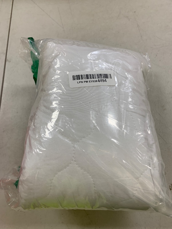Photo 1 of Cot Mattress Protector Pad Waterproof Quilted 30" x 75", Breathable & Cooling Cot Mattresses Cover Fitted for Daybed/Rollaway/Narrow Twin Bed/Camping/RV Bunk with Deep Pocket Up to 10", (White)