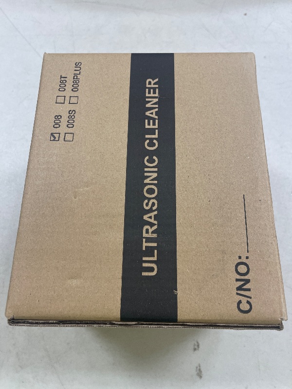 Photo 1 of CXRCY 0.8L Ultrasonic Jewelry Cleaner Professional Cleaner Machine for Jewelry Eyeglasses Dental Instruments Rings Diamond Parts Circuit Board Watch