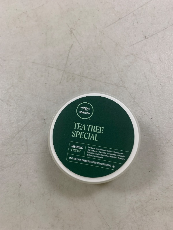 Photo 1 of Tea Tree Shaping Cream, Hair Styling Cream, Long-Lasting Hold, Matte Finish, For All Hair Types, 3 oz