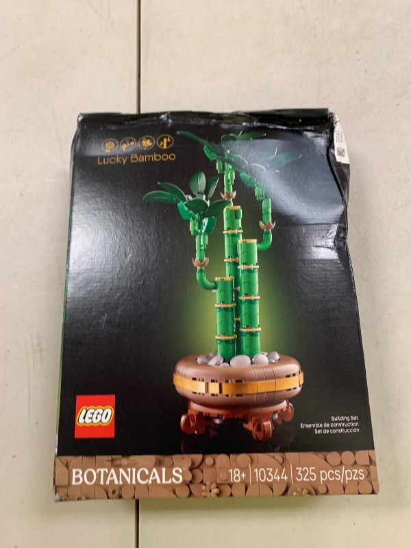 Photo 1 of LEGO Botanicals Lucky Bamboo Building Set - Artificial Plant for Indoor Home Décor, Adults Ages 18+ - Fake Plant Decoration for Table, Desk, Office - Gift for Birthdays - 10344