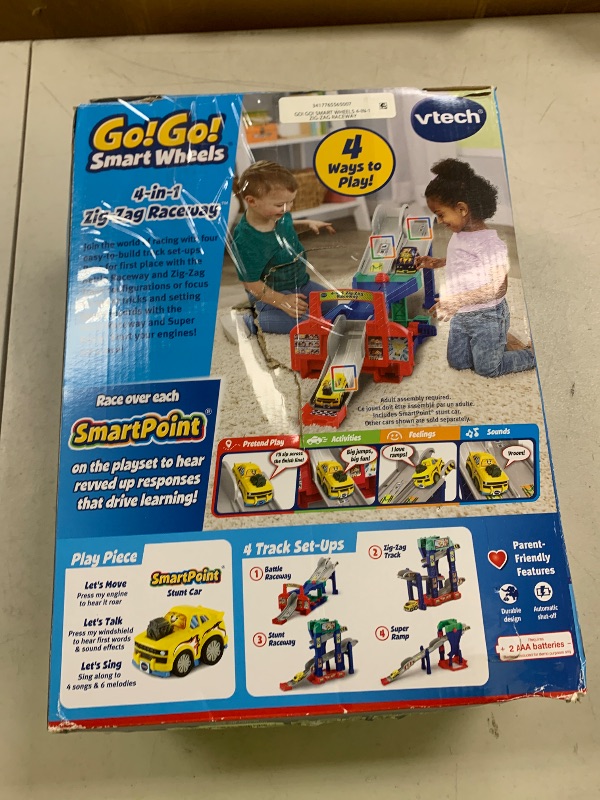Photo 1 of VTech Go! Go! Smart Wheels 4-in-1 Zig-Zag Raceway