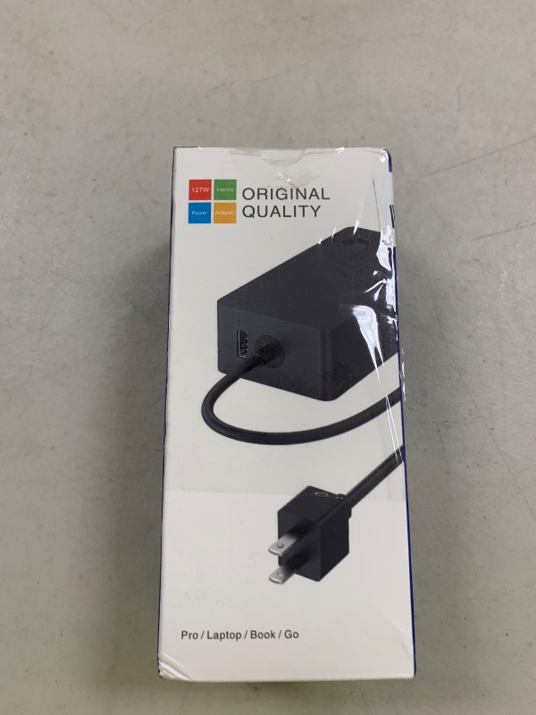 Photo 1 of 127W Charger for Microsoft Surface Book 3, Compatible with 102W Surface Book 2, 1, Laptop Studio 2, 1, Power Adapter for Windows Surface Pro/Laptop/Go, 10FT Cable with Powerful Magnetic Plug, LED