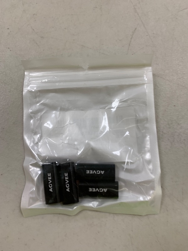 Photo 1 of AGVEE 4 Pack USB-C Female to Female Bidirectional Adapter, PD 100W USB 3.2 Gen 2, Type-C USBC 10G Data Coupler Extender Extension Converter Connector, Black