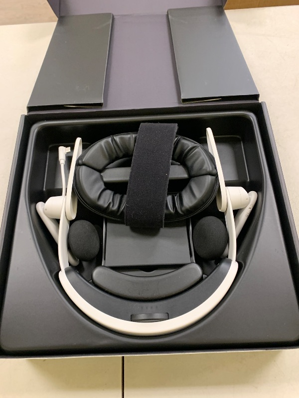 Photo 1 of KIWI design Audio Head Strap with Battery for Meta/Oculus Quest 3/3S, K4 Duo DualFast Charging Headset, VR Accessories with Balanced Design for Enhanced Sound Effects & Playtime