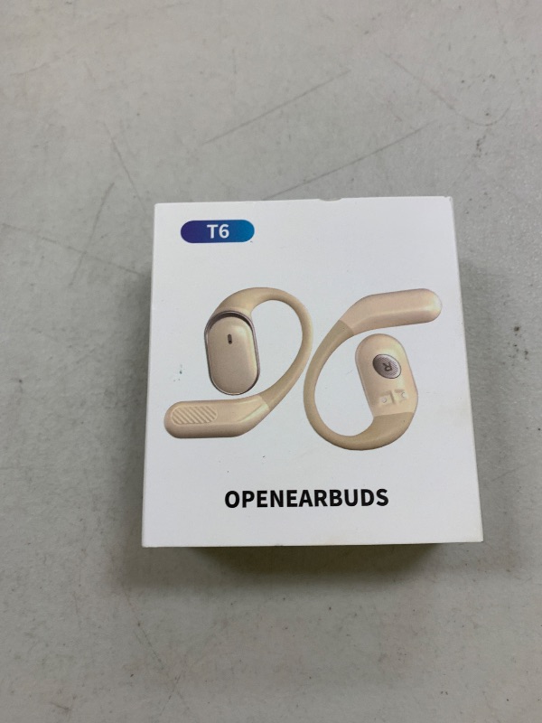Photo 1 of TRAUSI Open Ear Wireless Earbuds Bluetooth Headphones, 50Hrs Playtime Stereo Sound Earphones with IPX7 Waterproof Ear Buds for Fitness/Workouts/Travel
