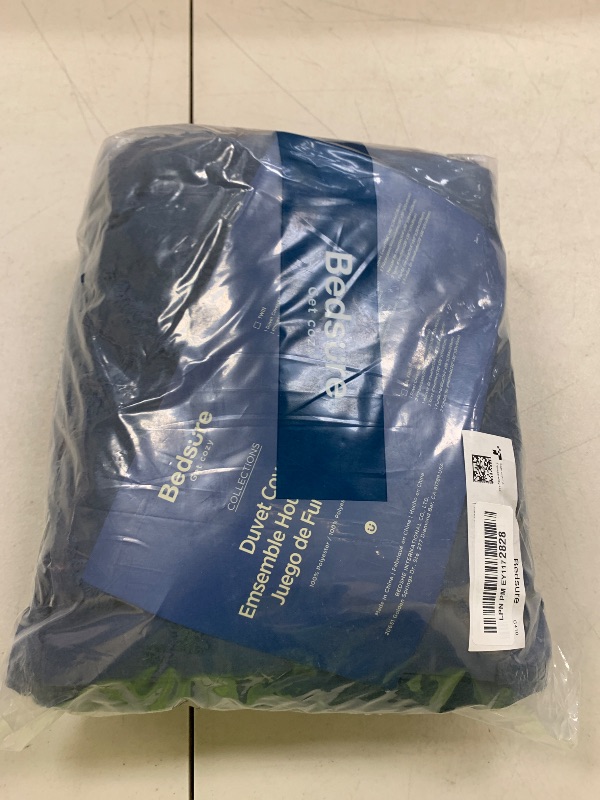 Photo 1 of Bedsure Boho Duvet Cover King Size - Navy Breathable & Soft Boho Bedding, Machine Washable Comforter Cover for All Seasons, Includes 1 Duvet Cover 104"x90" with 2 Pillow Shams & Zipper Closure
