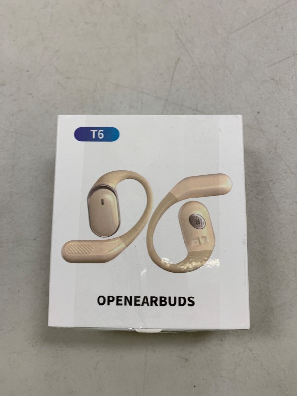 Photo 1 of TRAUSI Open Ear Wireless Earbuds Bluetooth Headphones, 50Hrs Playtime Stereo Sound Earphones with IPX7 Waterproof Ear Buds for Fitness/Workouts/Travel