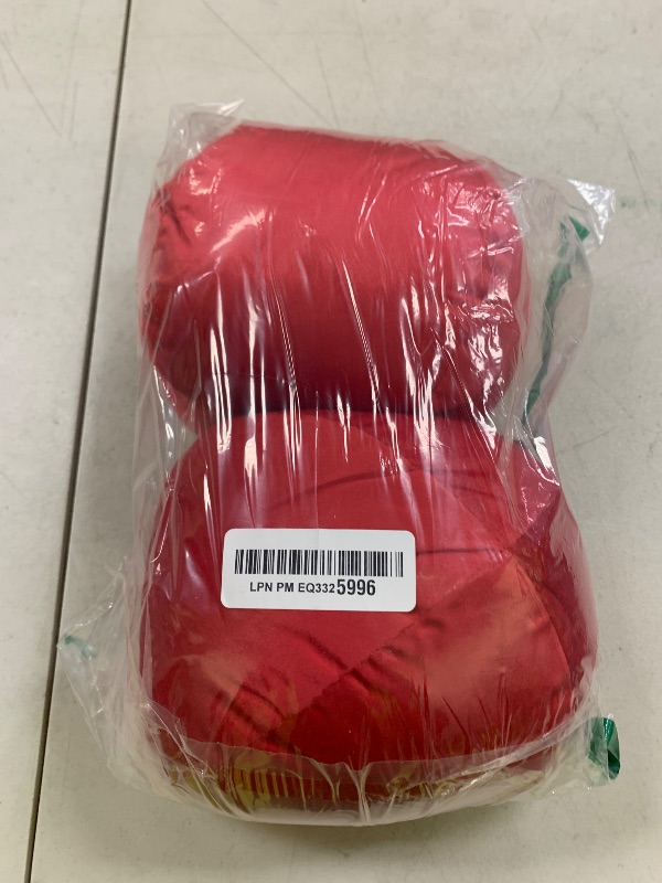 Photo 1 of Phantoscope Fruit Shaped Pillow Series Cherry Shaped Throw Pillow, Fun Home Decor of Fruit Themed Cushions, Fall Decorative Pillow for Couch, Bed and Chair, Red, 15 x6.5 inches
