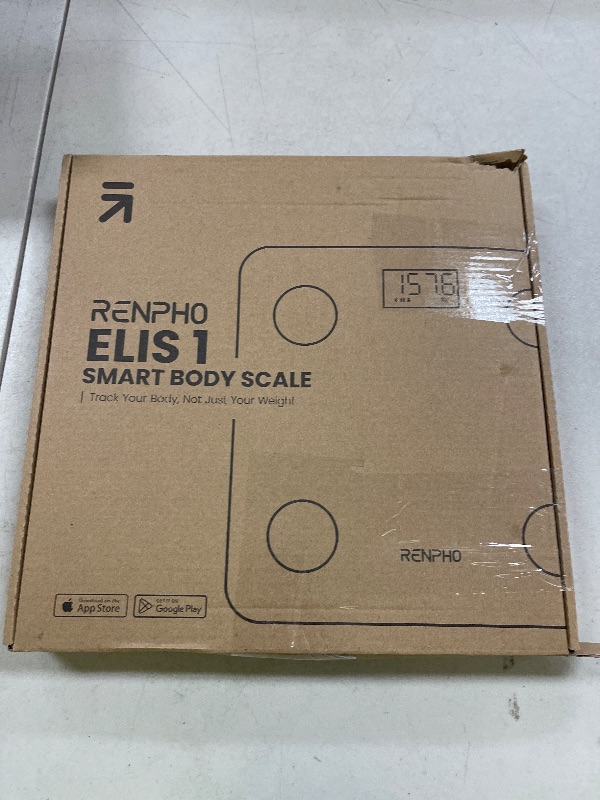 Photo 1 of RENPHO Smart Scale for Body Weight, Digital Bathroom Scale BMI Weighing Bluetooth Body Fat Scale, Body Composition Monitor Health Analyzer with Smartphone App, 400 lbs - Elis 1