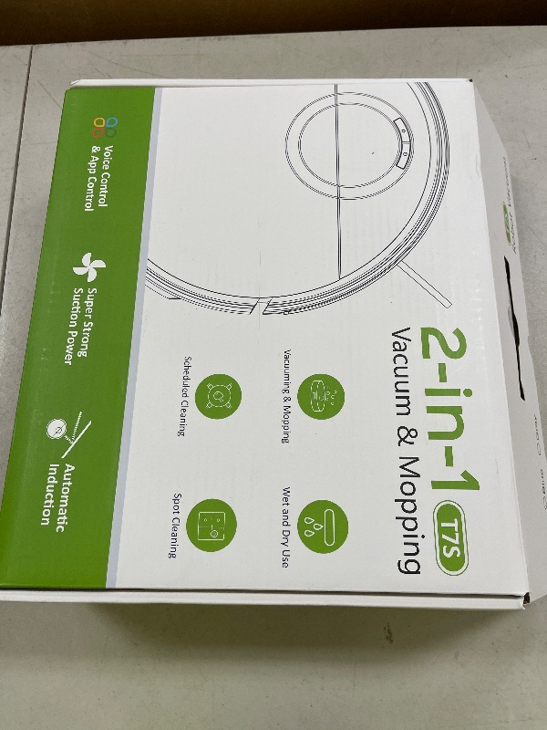 Photo 1 of UMMUND Robot Vacuum and Mop Combo, 2 in 1 Mopping Robotic Vacuum Cleaner with Schedule, Wi-Fi/App/Remote, Max Suction 2000Pa, Self-Charging, Slim, Ideal for Hard Floor, Pet Hair, Low-Pile Carpet