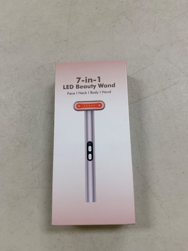 Photo 1 of Red-Light-Therapy-for-Face, 7 in 1 LED Light Therapy Eye Equipment for Skin Care at Home Red Light Therapy Face Massager Skin Rejuvenation Light