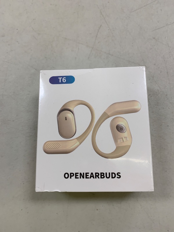 Photo 1 of TRAUSI Open Ear Wireless Earbuds Bluetooth Headphones, 50Hrs Playtime Stereo Sound Earphones with IPX7 Waterproof Ear Buds for Fitness/Workouts/Travel