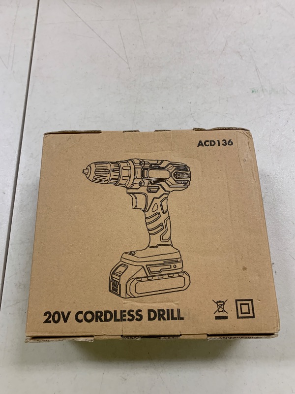 Photo 1 of AVID POWER 20V MAX Power Drill Kit, Cordless Drill Set with Battery and Charger, 2 Variable Speed, 3/8-Inch Keyless Chuck, 19 Position and 22pcs Bits