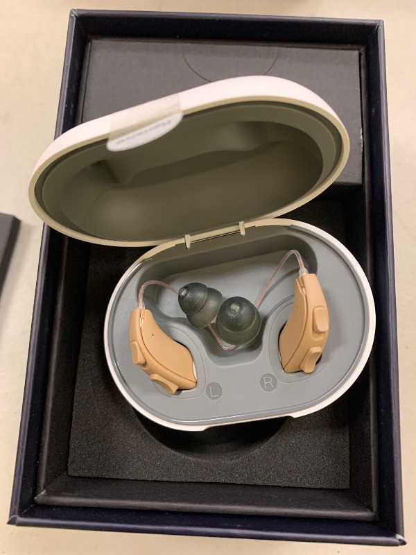 Photo 1 of Audien Hearing ION Wireless Rechargeable OTC Hearing Aid, Premium Comfort Design & Nearly Invisible