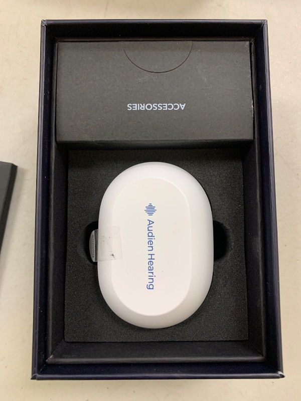 Photo 1 of Audien Hearing ION Wireless Rechargeable OTC Hearing Aid, Premium Comfort Design & Nearly Invisible