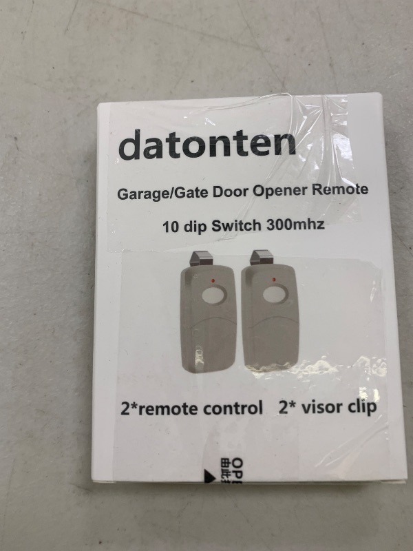 Photo 1 of 2 Replacement for Multicode Linear 3089 Garage Gate Door Opener Remote Transmitter,308911,MCS308911,10 dip Switch 300mhz,Grey