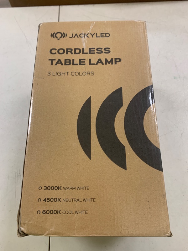 Photo 1 of Cordless Table Lamp Portable, 3 Light Colors & Brightness Adjustable , 5400mAh Battery Operated Rechargeable, Wireless Lamp for Kitchen Counter Bedroom Living Room, LED Vintage Lamp (Gold Brass)