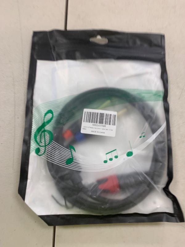 Photo 1 of Disino XLR Female to Dual 1/4 inch Y Splitter Cable,Female XLR to Double 6.35mm Mono TS Plug Mic Audio Converter Adapter Cord - 3.3 feet