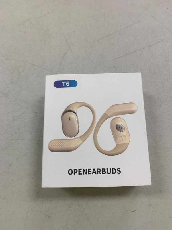Photo 1 of TRAUSI Open Ear Wireless Earbuds Bluetooth Headphones, 50Hrs Playtime Stereo Sound Earphones with IPX7 Waterproof Ear Buds for Fitness/Workouts/Travel