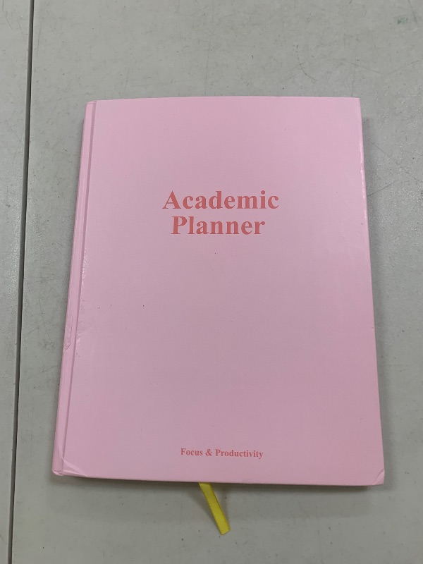 Photo 1 of Academic Planner for 2025 2026 or Anytime – 8.5" x 11" Undated Weekly Student Planner For Homeschool, High School, College & Nursing Students, 200 Pages, Pink