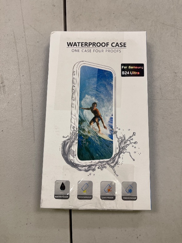 Photo 1 of Cozycase for Samsung Galaxy S24 Ultra Waterproof Case - 360 Heavy Duty Full Body Protection/Shockproof/Dustproof/Front and Back/IP68/S 24 Ultra Protective Case with Screen/Camera Protector Slim Green