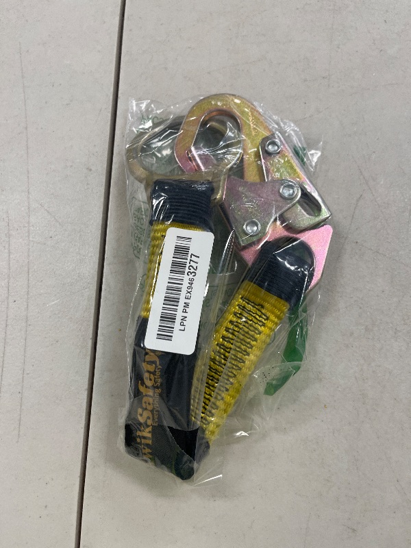 Photo 1 of KwikSafety - Charlotte, NC - DOLPHIN DORSAL [1 PACK] 18" D-Ring Extender [Easy Hookup] ANSI Tested OSHA Compliant Harness Extension Lanyard Safety D Ring PPE Construction Roofing Fall Arrest Gear