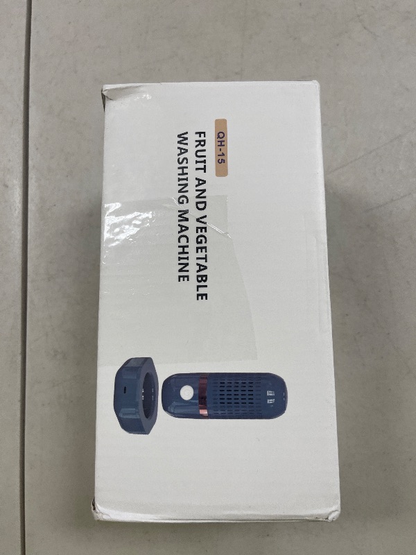 Photo 1 of ANKDD Fruit and Vegetable Washing Machine Fruit Vegetable Cleaner Device Veggie Washer, Portable USB Wireless Produce Washer Fruit Wash with OH-ion Purification Technology for Cleaning Food