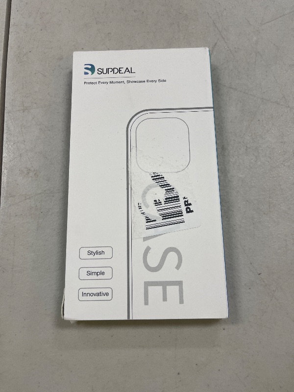 Photo 1 of Supdeal Crystal Clear Case for iPhone 15 Pro, [Not Yellowing] [Camera Protection] [Military Grade Drop Tested] Transparent Shockproof Protective Phone Case Soft Silicone Slim Cover, 6.1", Transparente