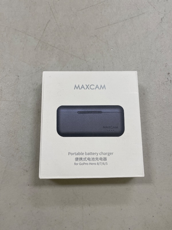 Photo 1 of MAXCAM Power Triple Battery Charger for GoPro HERO8 Black / HERO7 Black / HERO6 Black / HERO5 Black