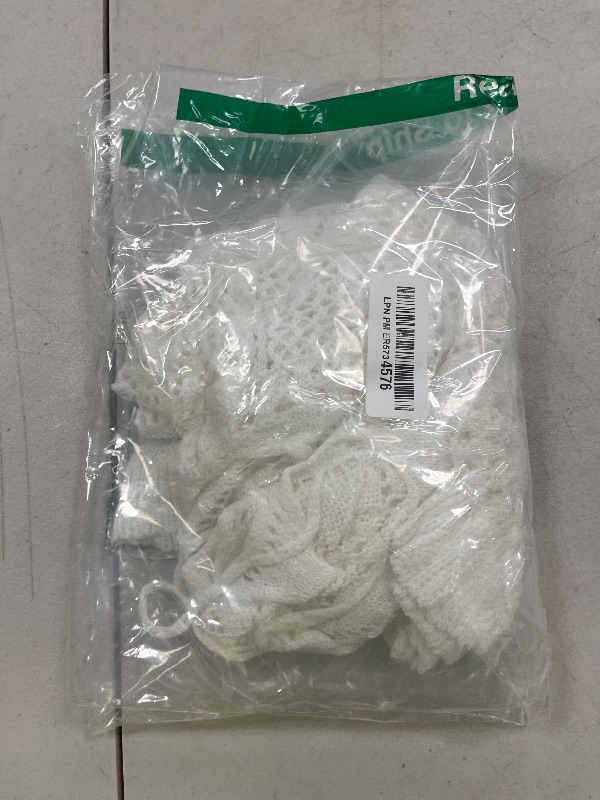 Photo 1 of SHENHE Women's Crochet Knitted Sheer Hollow Out Lace Up Sexy Bodycon Mini Cami Dress White Medium