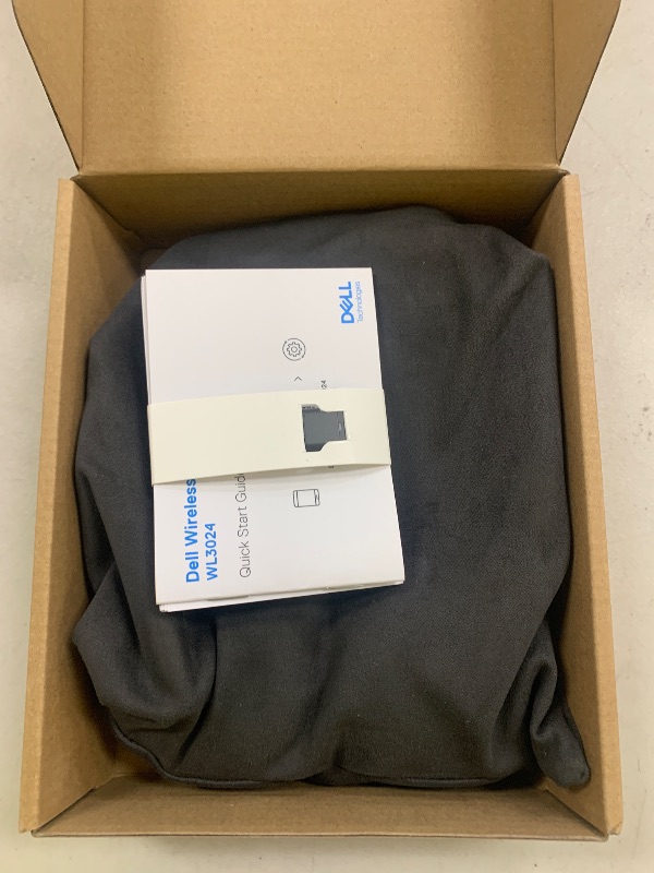 Photo 1 of Dell WL3024 Wireless Headset - Leatherette Headband, Built-in AI-Based Noise Cancellation Microphone, Boom mic - Black