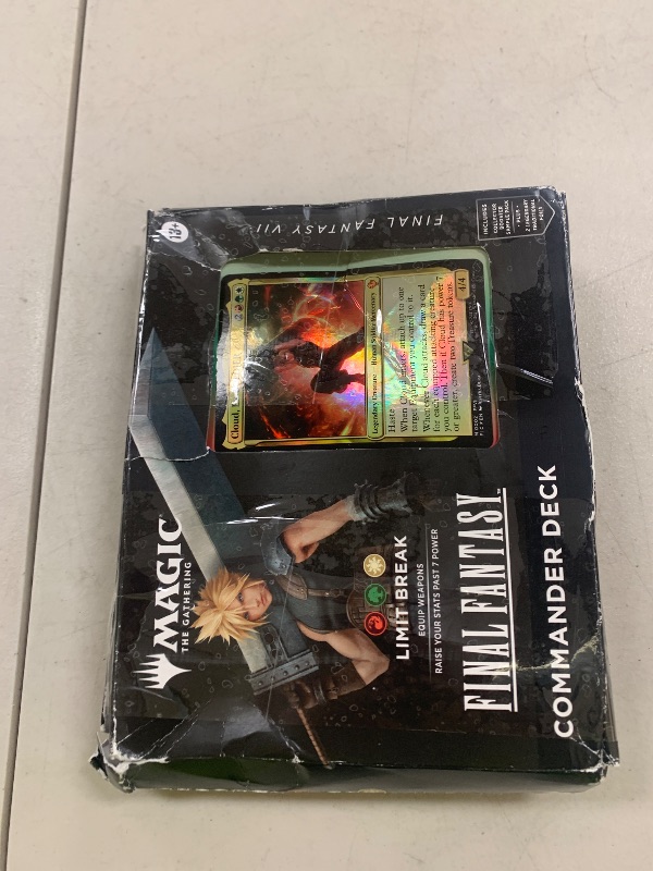 Photo 1 of Magic: The Gathering Final Fantasy VII Commander Deck - Limit Break