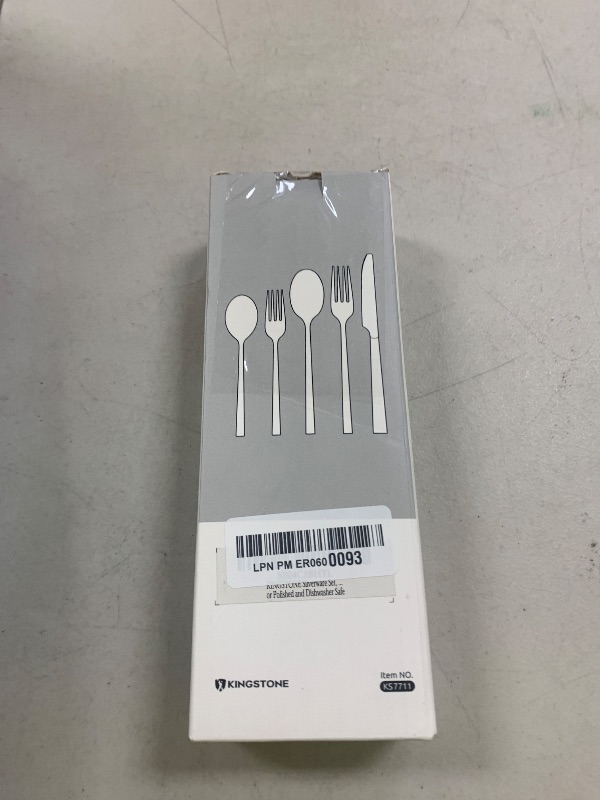 Photo 1 of KINGSTONE Silverware Set, 40-Piece Forged Flatware Set Cutlery Set Premium Stainless Steel, Service for 8, for Kitchen, Home, Wedding, Party, Mirror Polished and Dishwasher Safe