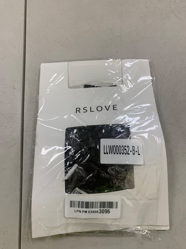 Photo 1 of RSLOVE Stockings for Women Sheer Thigh High Sexy Pantyhose Lace Suspender Tights Garter Antiskid Silicone Black Long