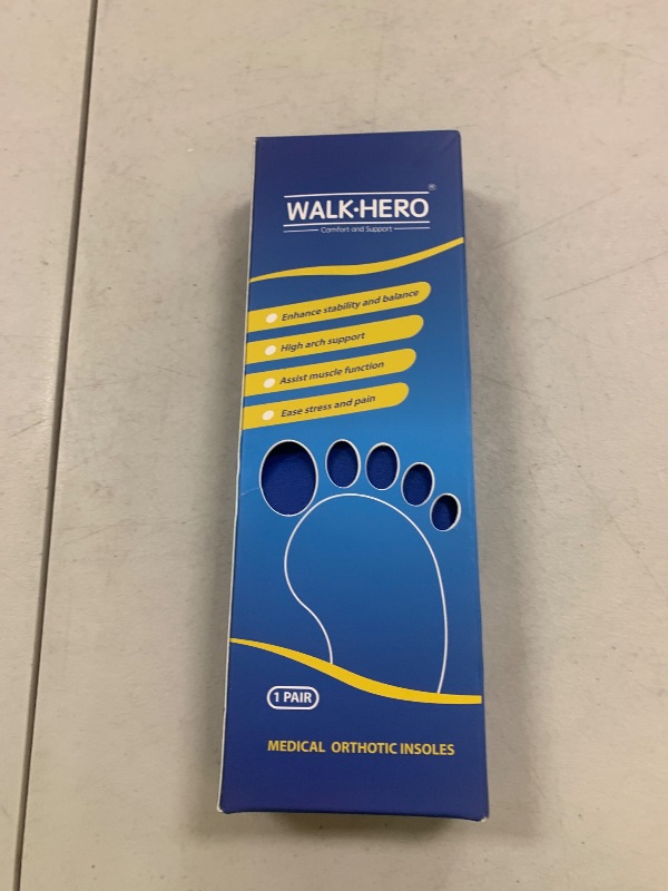 Photo 1 of Plantar Fasciitis Feet Insoles Arch Supports Orthotics Inserts Relieve Flat Feet, High Arch (Mens 6-6 1/2 | Womens 8-8 1/2)