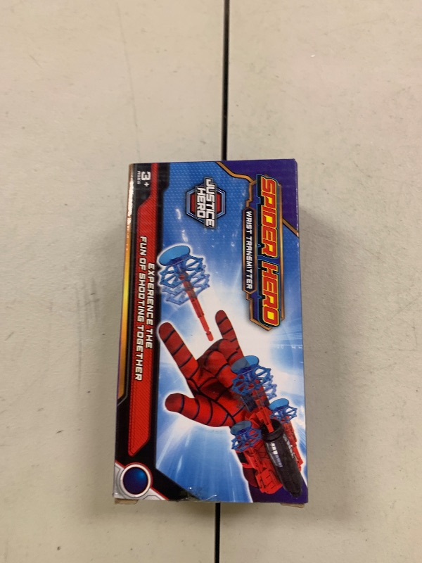Photo 1 of Xohny Spider Web Shooters with Gloves, Superheroes Wrist Launcher Toy, Funny Children Educational Toys, Party Cosplay Gift for Kids