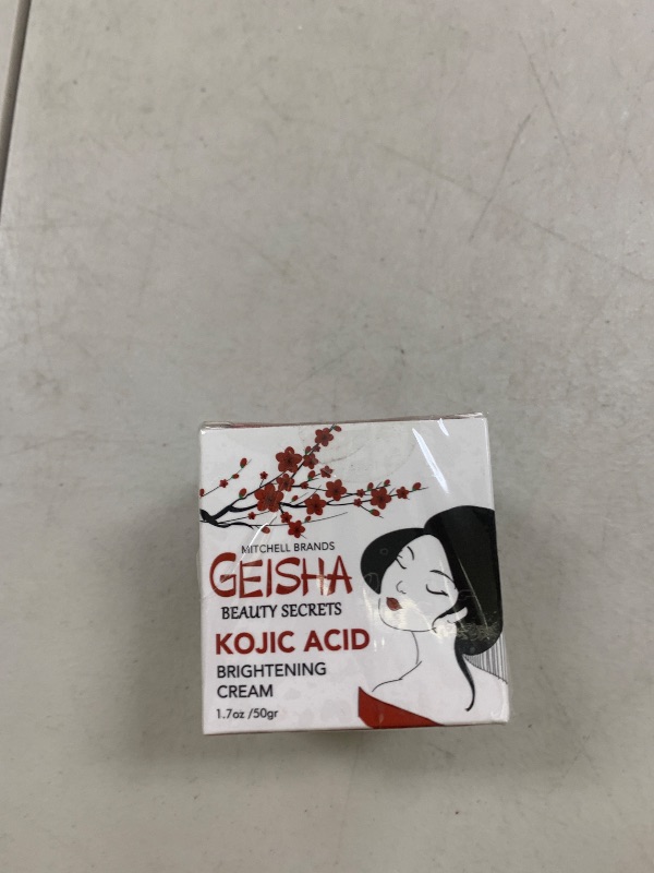 Photo 1 of Geisha Kojic Acid Cream - 1.7 fl oz / 50 ml - Skin Brightening Cream for Face, Body, Hands - with Glycolic Acid