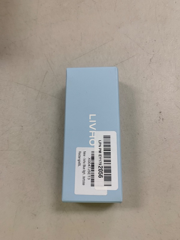 Photo 1 of livho Oversized up to 99% Blue Light Blocking Glasses for Woman - Rectangle Fashion Glasses for Computer, Chic Preppy Frame - Anti Eyestrain