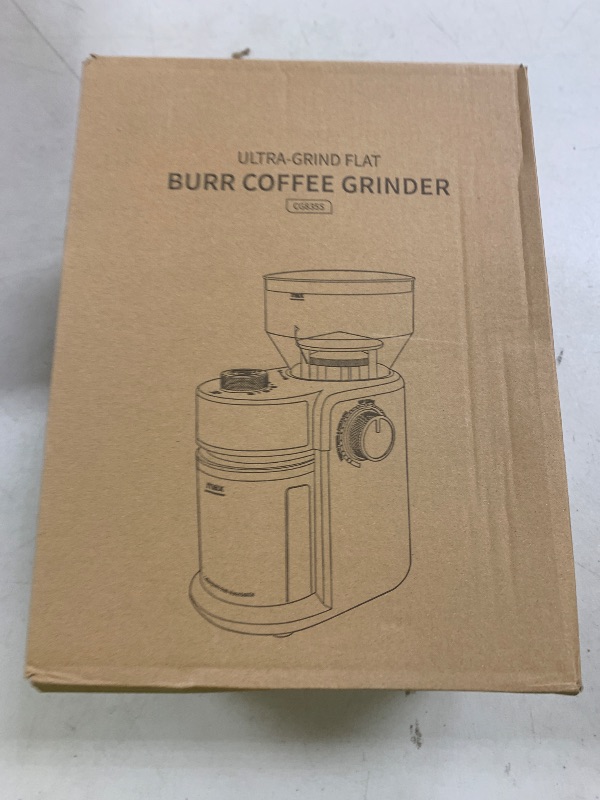 Photo 1 of SHARDOR Burr Coffee Bean Grinder Electric, Adjustable Burr Mill with 16 Precise Grind Setting for 2-14 Cup, Silver