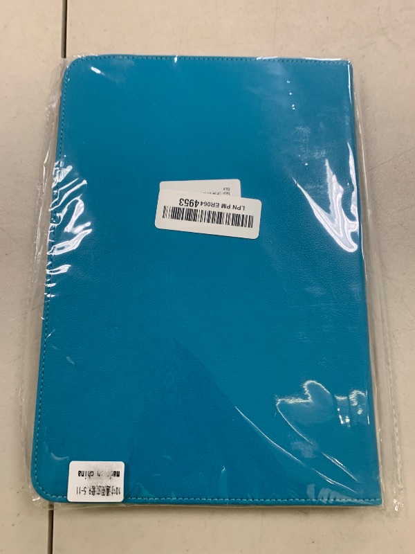 Photo 1 of Universal 10 10.1 Inch Android Tablet Case, Dluggs PU Leather Multi-Angle Viewing Stand Case Cover for 9.5-11 Inch Tablet with Hand Strap, Legend Blue