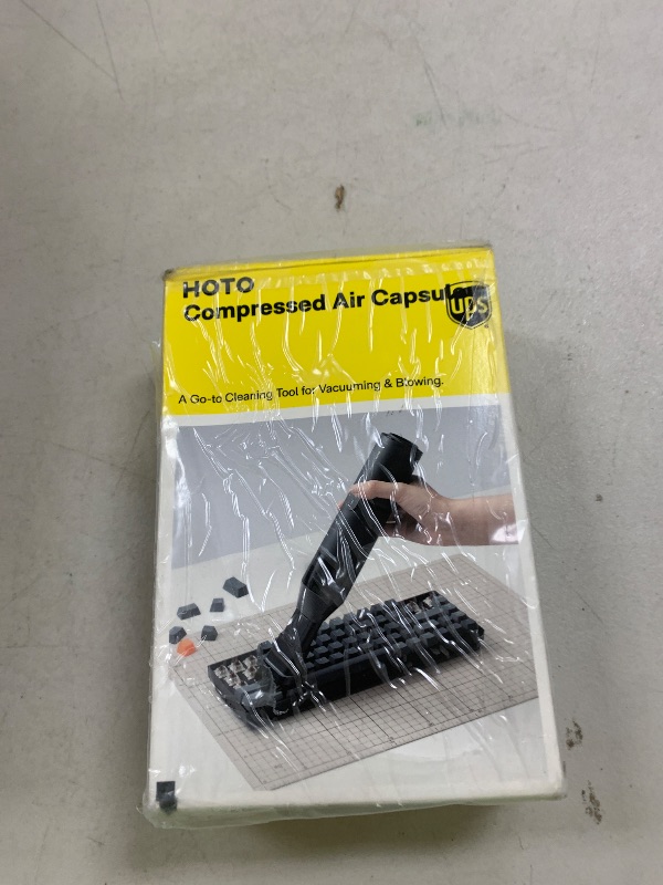 Photo 1 of HOTO Handheld Vacuum Cleaner Cordless, Desk Vacuum Cleaner Compressed Electric Air Duster 15000Pa Suction, 4-in-1 Portable Vortex Vacuum Dust Buster Air Blower for Computer, Keyboard